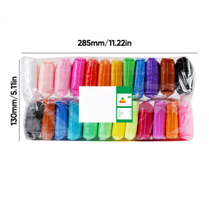 🎁Best Gift - 12/24/36 color ultra light clay🌈 (Safe & Non-Toxic)