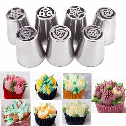 🎉Hot Sale 50% OFF🍰Flower Frosting Tips Nozzles Set