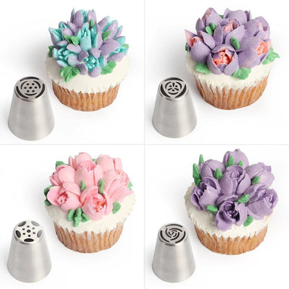 🎉Hot Sale 50% OFF🍰Flower Frosting Tips Nozzles Set