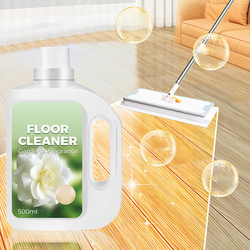 Quick-Drying Floor Cleaner with Gardenia Fragrance
