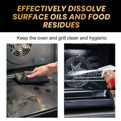 🧼 BUY 2 GET 1 FREE! ✨ Oven & Grill Cleaner Spray – Dissolves Grease in 5 Mins, No Scrubbing & Eliminates Odors 🔥