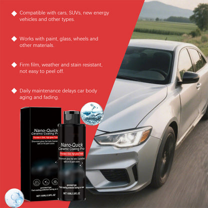Quick-Effect High-Gloss Car Detailing Spray