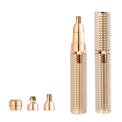 ⏰Portable Electric Eyebrow Trimmer – Interchangeable Heads 🪒