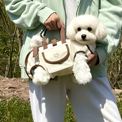⏳🔥LIMITED-TIME 50% OFF! ⏰🐾 Portable Breathable Pet Carrier Sling & Backpack – Spine Support & Multi-Way Comfort 🐶🐕