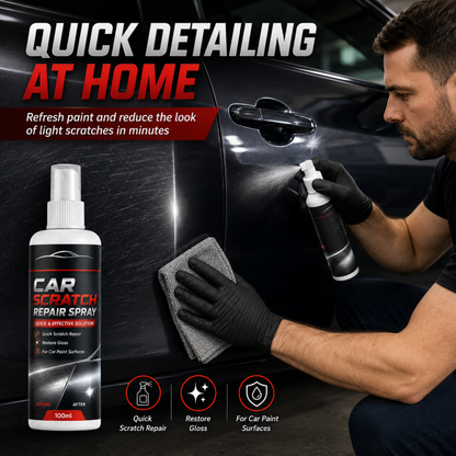 🥳100ML Universal Car Scratch Repair Spray – Erases light scratches, swirl marks & scuffs fast. No body shop needed – restore your car’s gloss in minutes! 🛡️