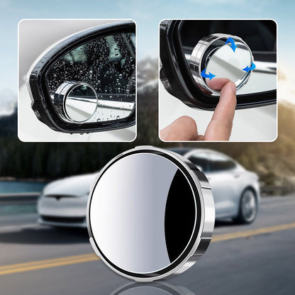 2PCS Suction Cup Car Blind Spot Mirrors