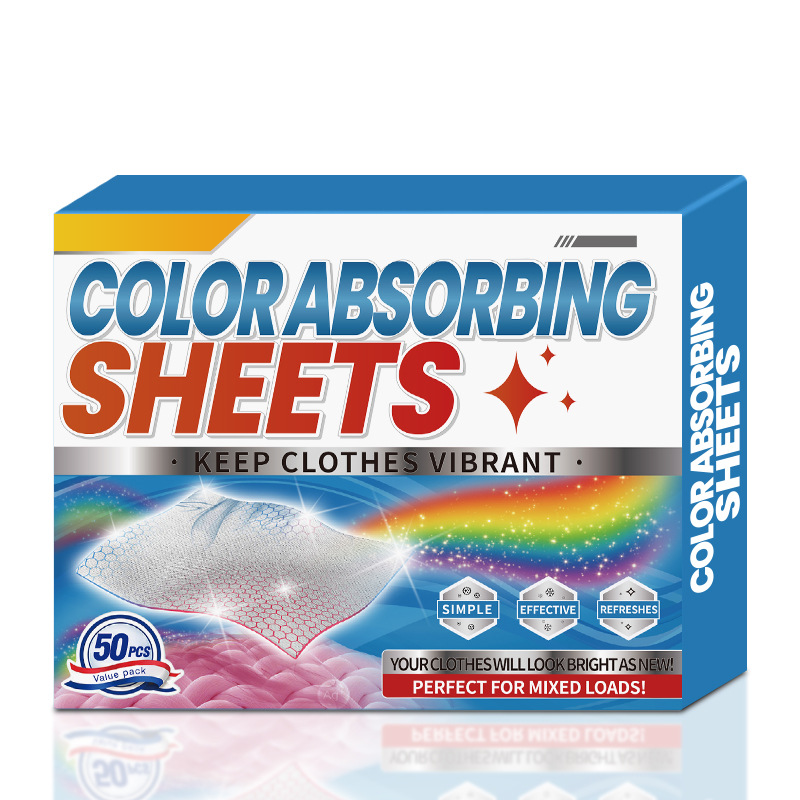 ⏰Color Absorbing Sheets for Mixed Laundry