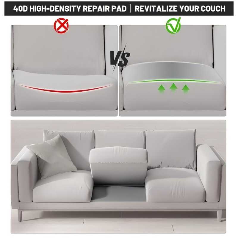 🛋️ High-Density Foam Couch Cushion Support