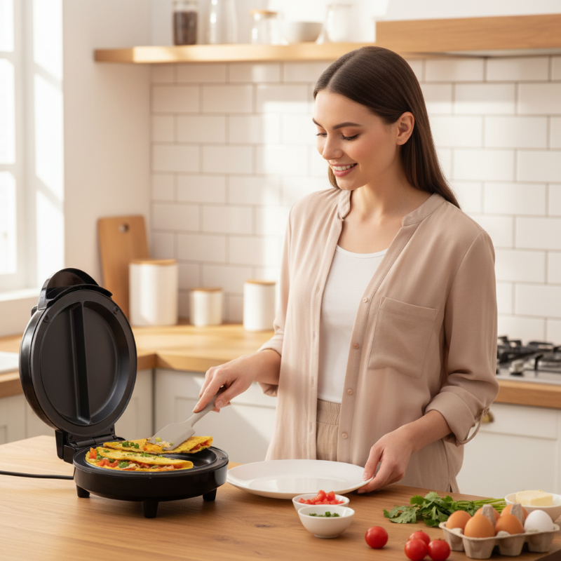 Multifunctional Electric Nonstick Breakfast Griddle