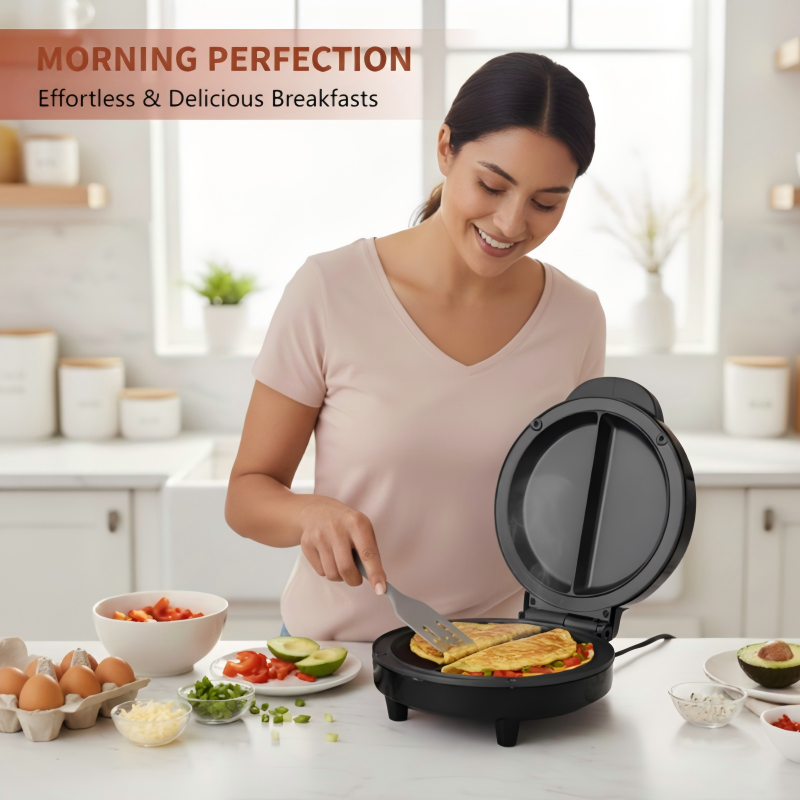 Multifunctional Electric Nonstick Breakfast Griddle