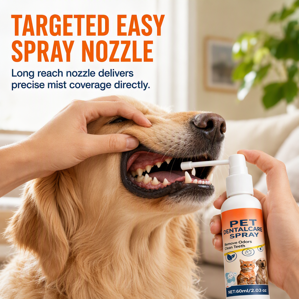 Pet Oral Care Spray & Breath Freshener