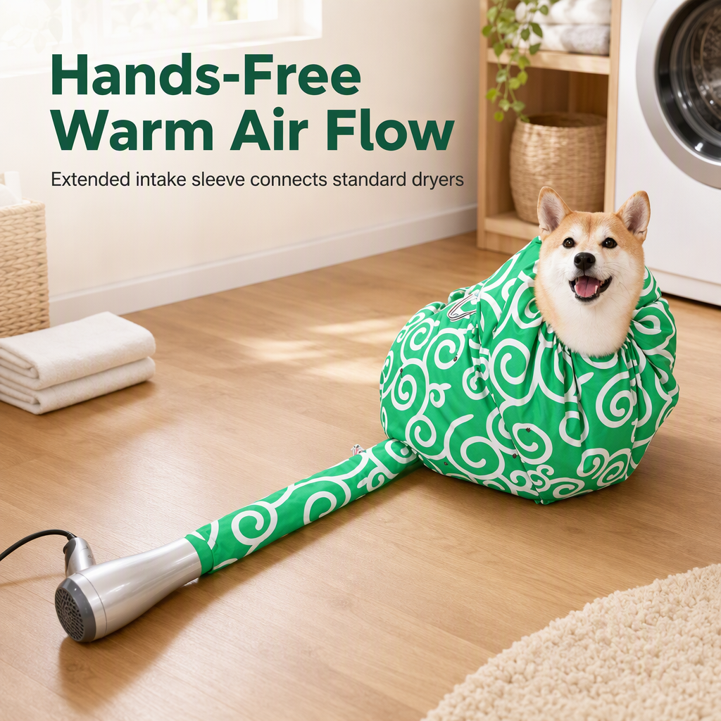 Pet Drying Bag for Dogs and Cats