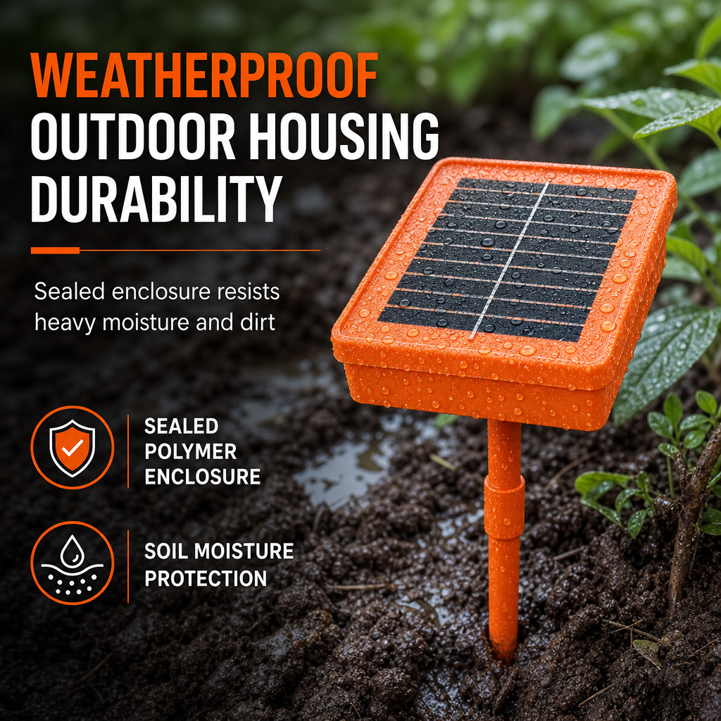 ☀️ Solar-Powered Garden Rodent Deterrent – Cat Sound Device