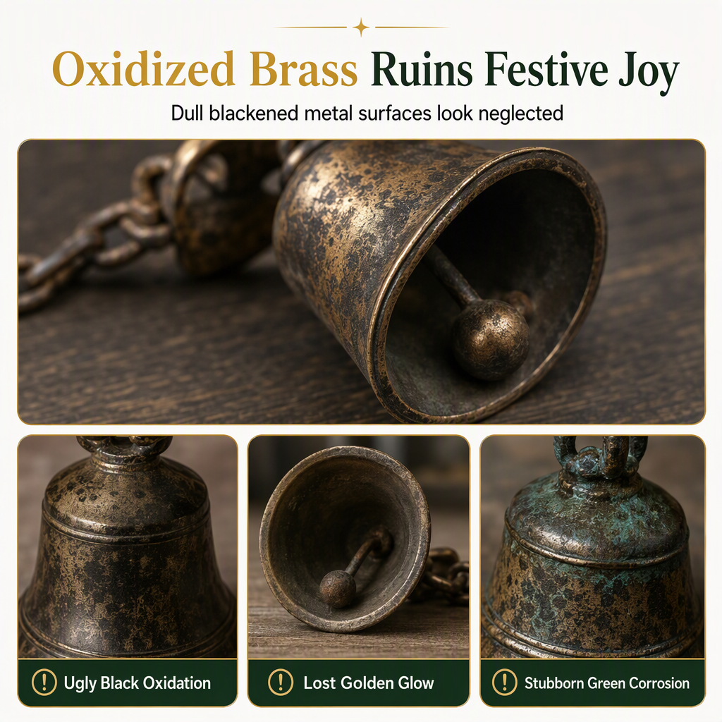 🔔Brass Bell and Copper Polish Cream for Tarnish and Oxidation Removal