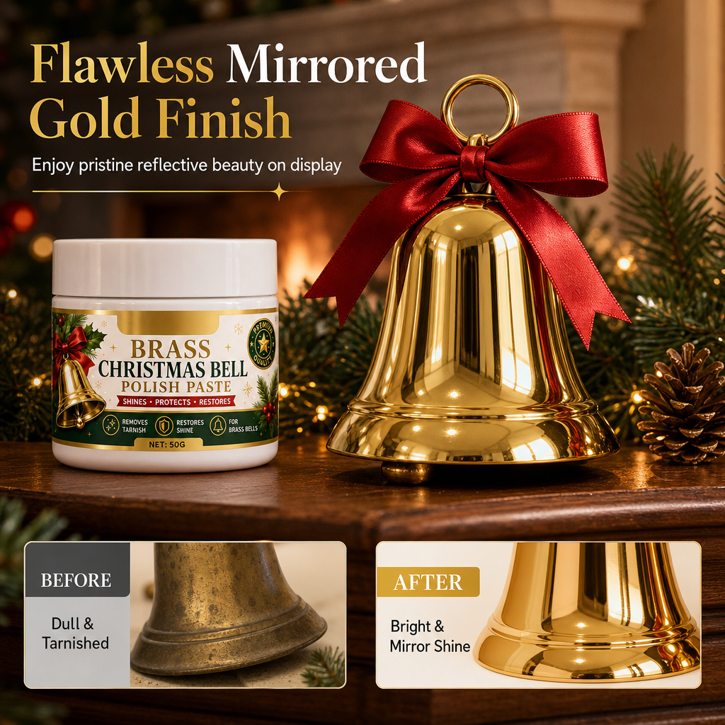 🔔Brass Bell and Copper Polish Cream for Tarnish and Oxidation Removal