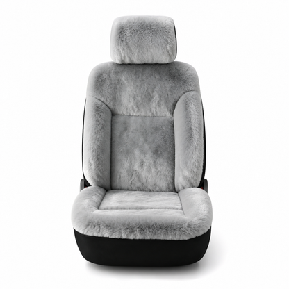 ⏰ Universal Winter Warm Plush Car Seat Covers Solid Color Comfortable Car Seat Cushion Set