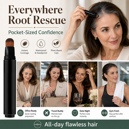 ⏰ Instant Gray Cover Hair Pen – Quick touch-up & natural finish ✨