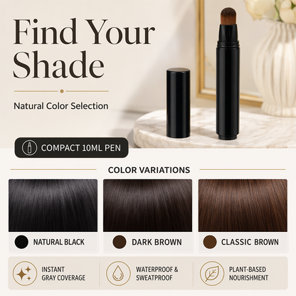 ⏰ Instant Gray Cover Hair Pen – Quick touch-up & natural finish ✨